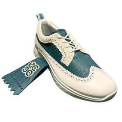 Ecco - Vente chaussures de golf S Three Casual Shadow White/Baygreen
