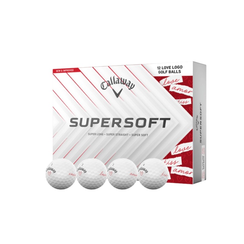 Callaway | Vente balles de golf Supersoft Love