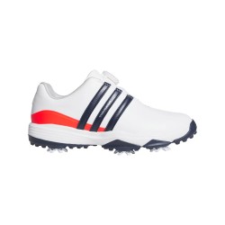 Adidas | Chaussure de golf - Tour360 BOA Junior Blanc/rouge