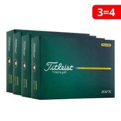 Titleist | Vente Pack de 48 balles AVX 2026 Yellow