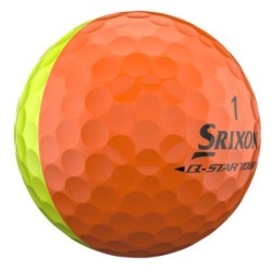 Srixon | Balles de golf - Q-Star Tour Divide 6 Jaune/Orange