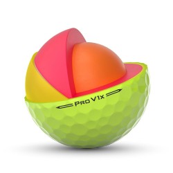 Titleist | Vente balles de golf modèle PRO V1X jaunes 2025