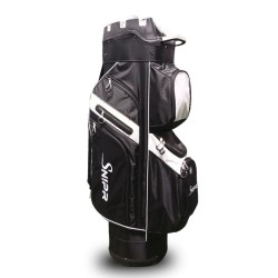 Snipr | Vente sac chariot de golf Sniper Blanc/Noir