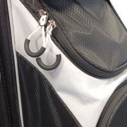 Snipr | Vente sac chariot de golf Sniper Blanc/Noir