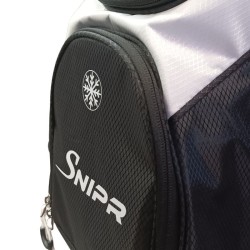 Snipr | Vente sac chariot de golf Sniper Blanc/Noir