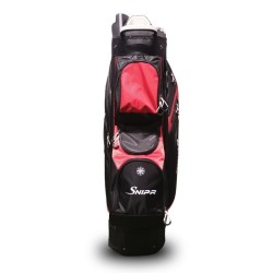Snipr | Vente sac chariot de golf Sniper Rouge/Noir