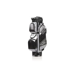 Jucad | Vente sac chariot - Quiet Line Noir Gris Blanc