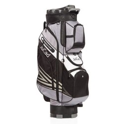 Jucad | Vente sac chariot - Quiet Line Noir Gris Blanc