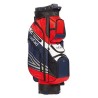 Jucad | Vente sac chariot - Quiet Line Bleu Rouge Blanc