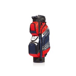 Jucad | Vente sac chariot - Quiet Line Bleu Rouge Blanc