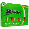 Srixon | Vente balles de golf modèle soft feel orange