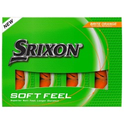 Srixon | Vente balles de golf modèle soft feel orange