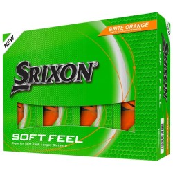 Srixon | Vente balles de golf modèle soft feel orange