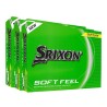 Achat/vente balles 3 douzaines de golf SRIXON Soft Feel jaune