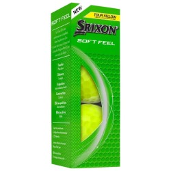 Achat/vente balles 3 douzaines de golf SRIXON Soft Feel jaune