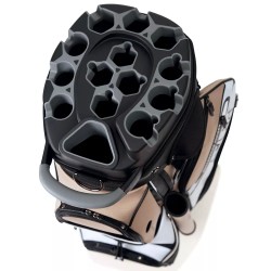 Jucad | Vente sac chariot - Quiet Line Kaki Blanc