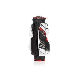 Jucad | Vente sac chariot - Quiet Line Noir Blanc Rouge