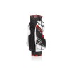 Jucad | Vente sac chariot - Quiet Line Noir Blanc Rouge