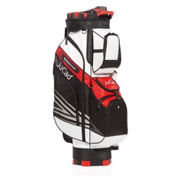 Jucad | Vente sac chariot - Quiet Line Noir Blanc Rouge