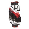 Jucad | Vente sac chariot - Quiet Line Noir Blanc Rouge