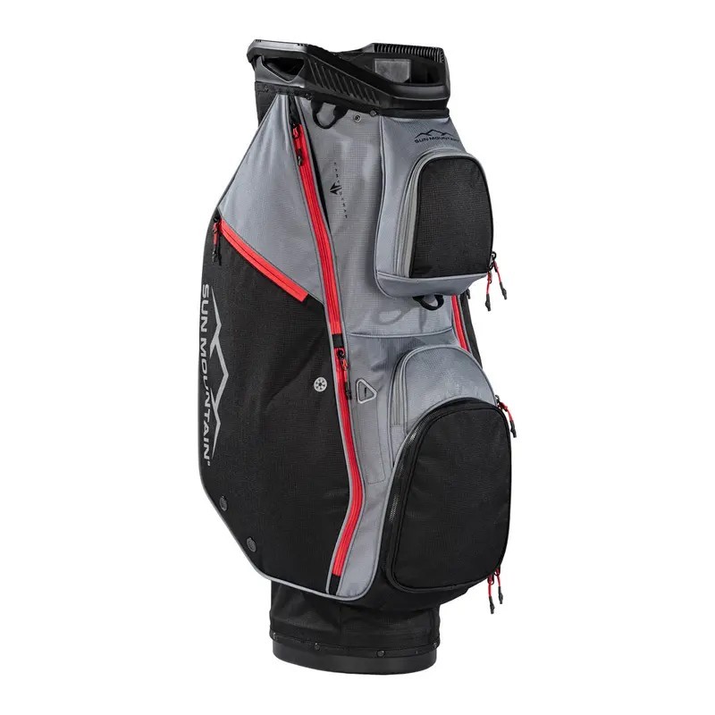 Sun Mountain | Vente sac golf Forerunner Black Nickel Red