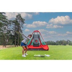 Pure 2 Improve | Filet d'entraînement Triangle Pop Up Golf Net