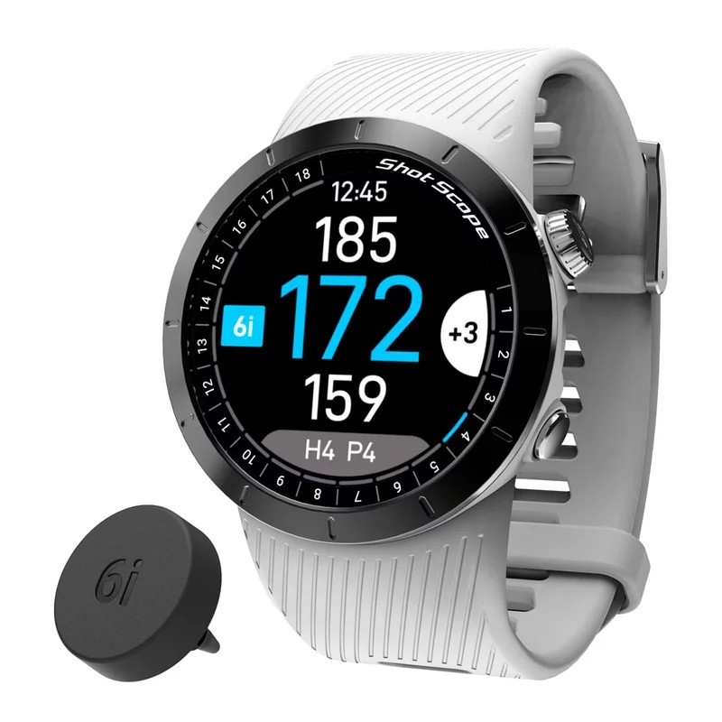 Montre de golf GPS Shot Scope X5 White