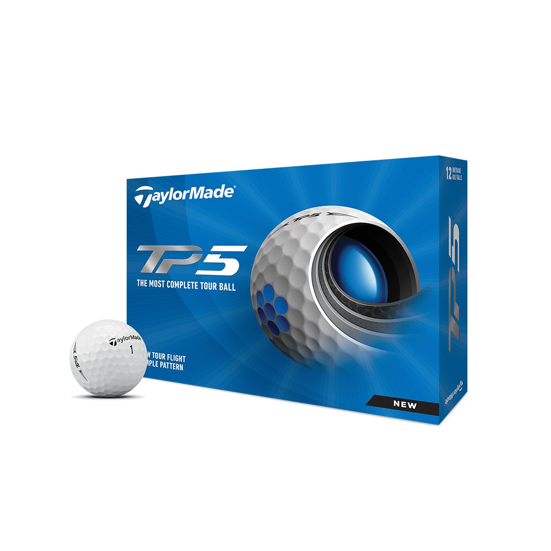 3 douzaines balles Taylormade TP5