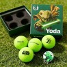 Volvik | Coffret 4 balles de golf Vivid Star Wars Yoda