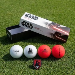 Volvik | Coffret 4 balles de golf Vivid Star Wars Dark Vador L