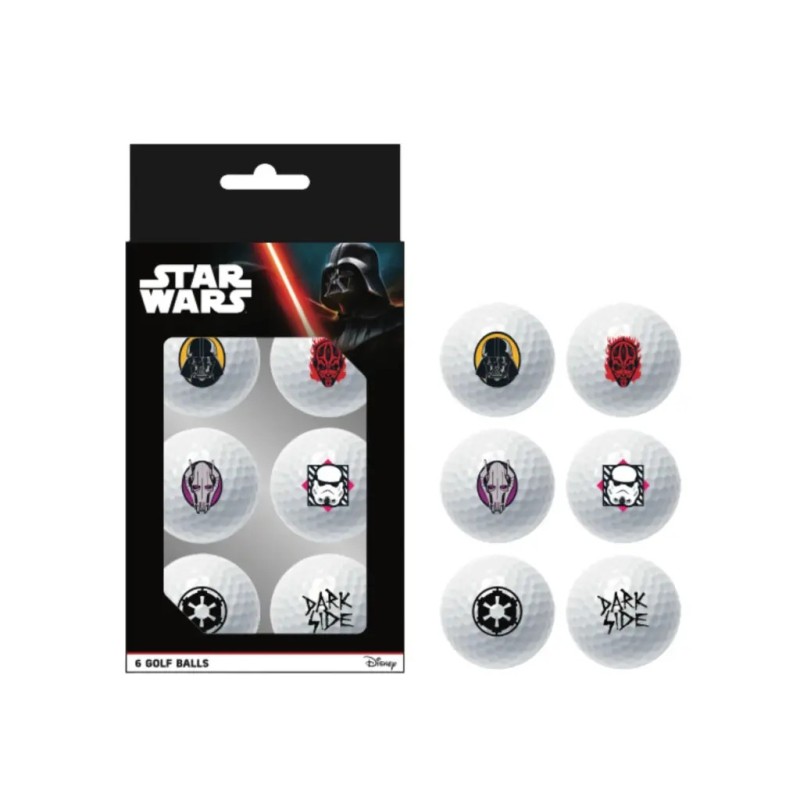 Volvik | Coffret 4 balles de golf Vivid Star Wars Blister