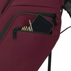 Vente sac portable de golf Taylormade Signature M4 Burgundy