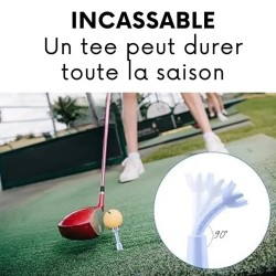 Strok'IN - Vente Tee de golf réglables en hauteur
