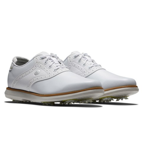 Footjoy chaussures Traditions lady blanches 4