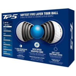 TAYLORMADE  Vente balles de golf modèle TP5 gamme 2021
