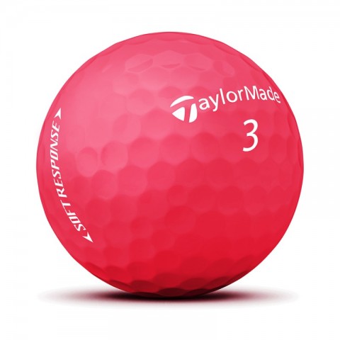 Taylormade balles Soft Response rouge