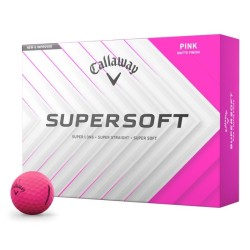 CALLAWAY - Vente balles de golf SUPERSOFT roses