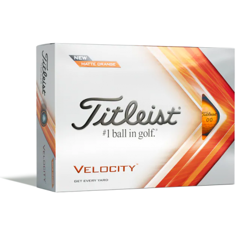 Titleist balles velocity oranges