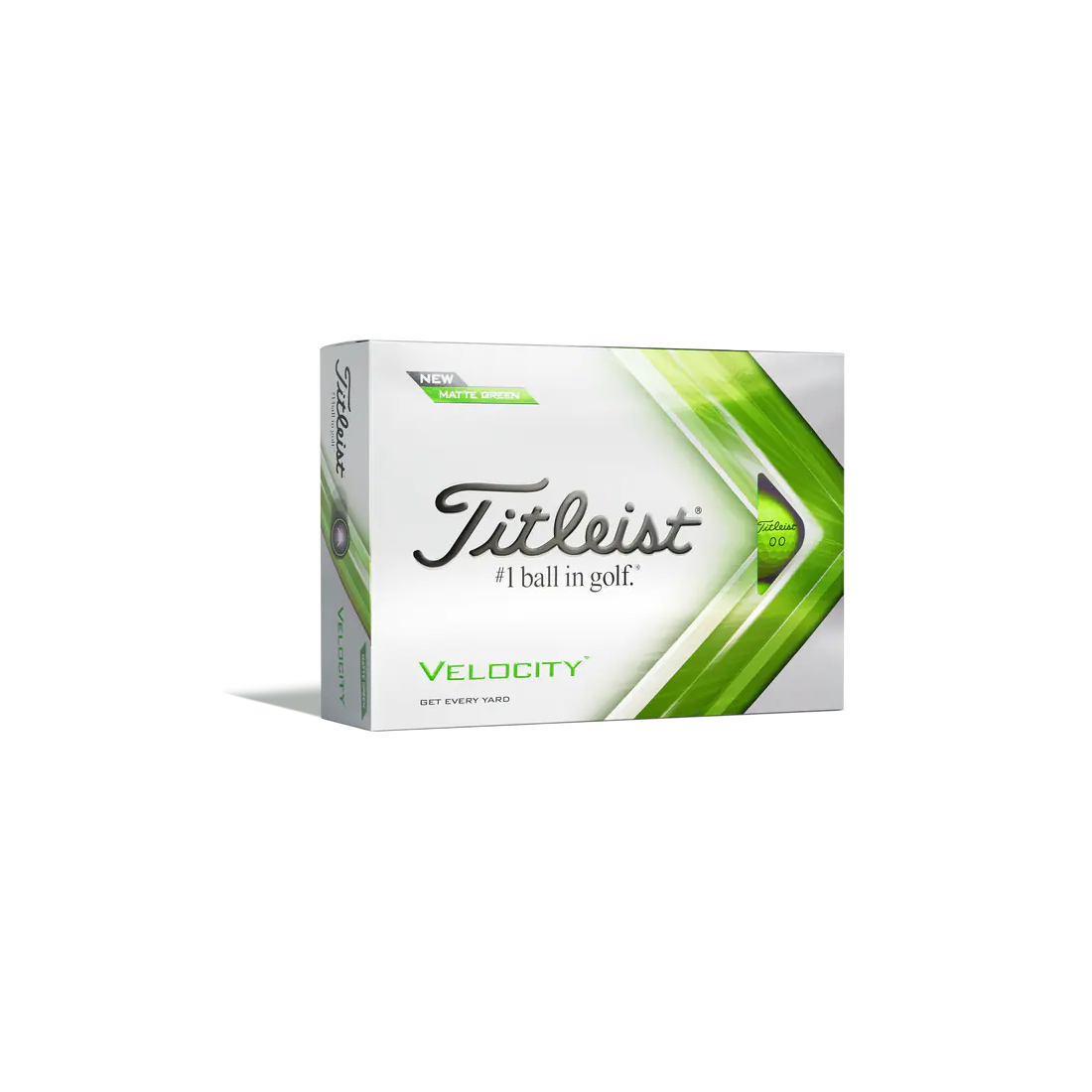 Titleist balles Velocity vertes