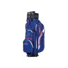 JUCAD Vente sac chariot de golf modèle MANAGER AQUATA bleu blanc rouge