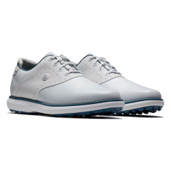 Footjoy chaussures Traditions SL lady white/blue/grey