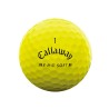 Vente balles de golf CALLAWAY modèle ERC soft jaunes