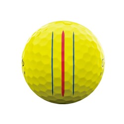 Vente balles de golf CALLAWAY modèle ERC soft jaunes