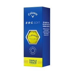 Vente balles de golf CALLAWAY modèle ERC soft jaunes