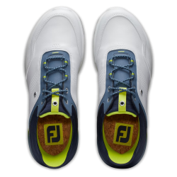 Footjoy chaussures Stratos white/blue/yellow