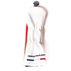 Eurogolf- Vnete couvre bois fairway euro blanc et noir