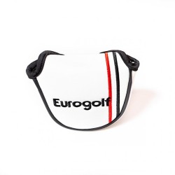 Eurogolf- vente couvre bois putter mallet euro blanc et noir