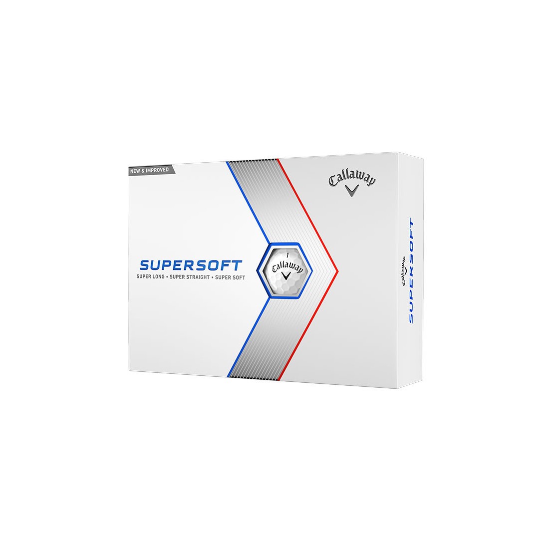 Callaway balles Supersoft blanches