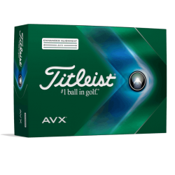 Titleist balles AVX enhanced alignement