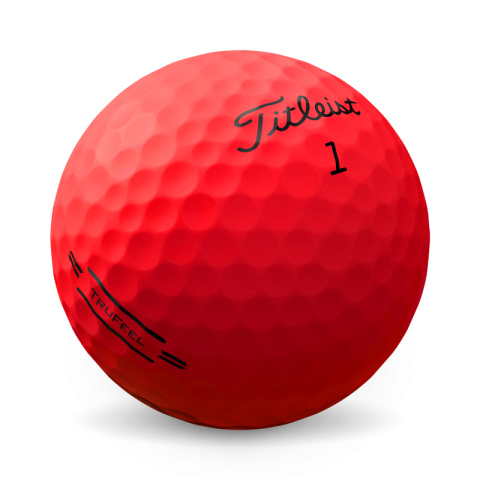 Titleist balle de golf TruFeel rouge